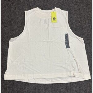 All In Motion Women’s Blouse Sleeveless White 2XL
